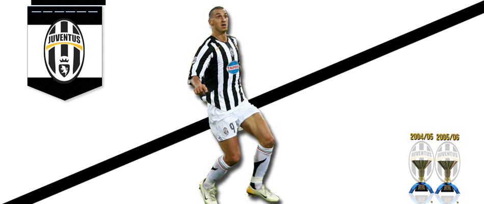 Zlatan In Juventus 2004-2006 - Hgc Juventus Soccer Football Edible Image Photo 8 Round (950x400), Png Download