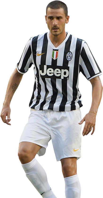 019 - Bonucci Leonardo - Juventus - Com Best Football - Arturo Vidal Paul Pogba Fc Juventus Football 50x40 (523x1014), Png Download