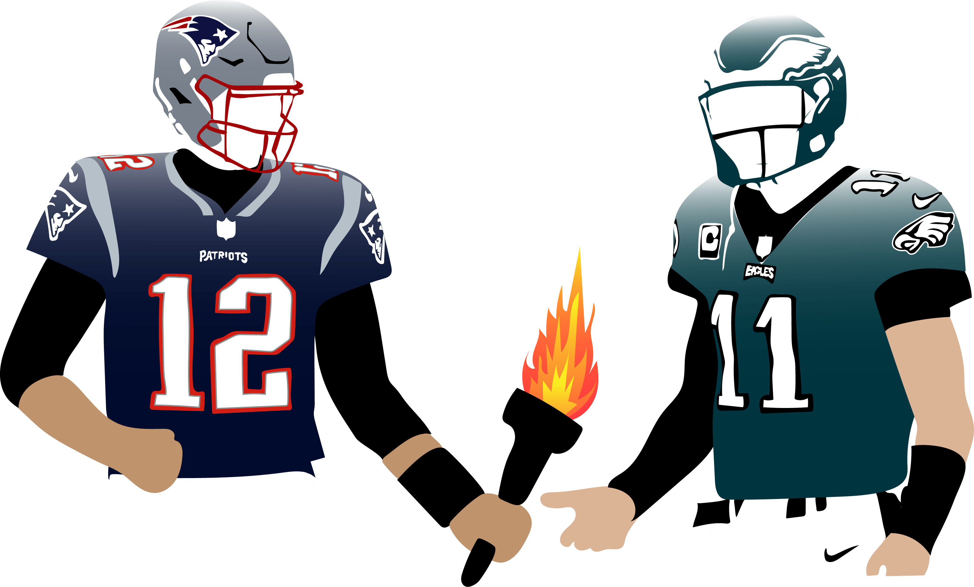 Graphic By Meghan Joyce - Sprint Football (3196x1928), Png Download