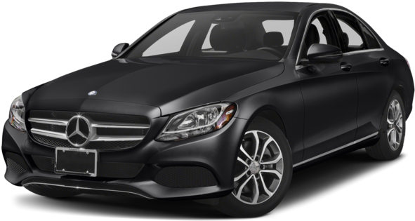 2017 Mercedes Benz C Class - C Class 2016 Black (640x480), Png Download