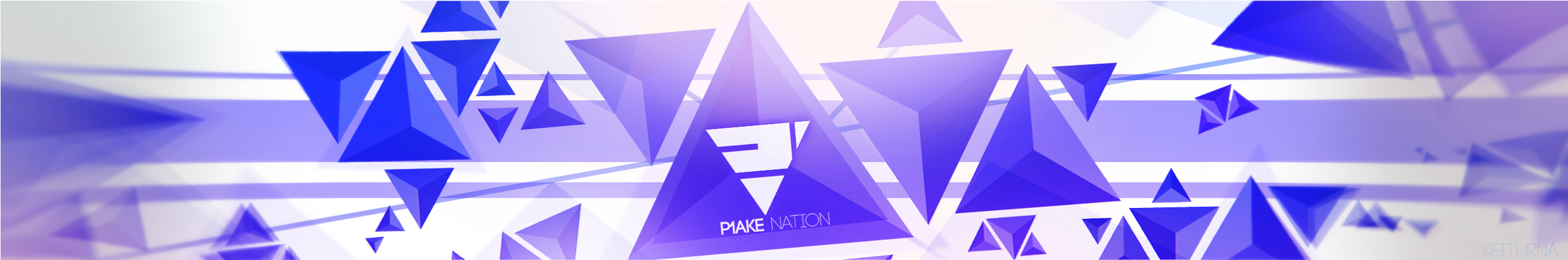 Transparent Youtube Banner Template - Triangle (2560x1440), Png Download