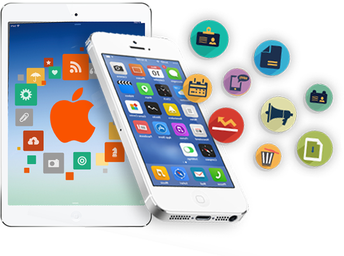 Iphone App Development Solution - Mobile Solution Png (880x525), Png Download