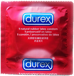 Condom Png Image - Natural Rubber Latex Condom Durex (400x400), Png Download
