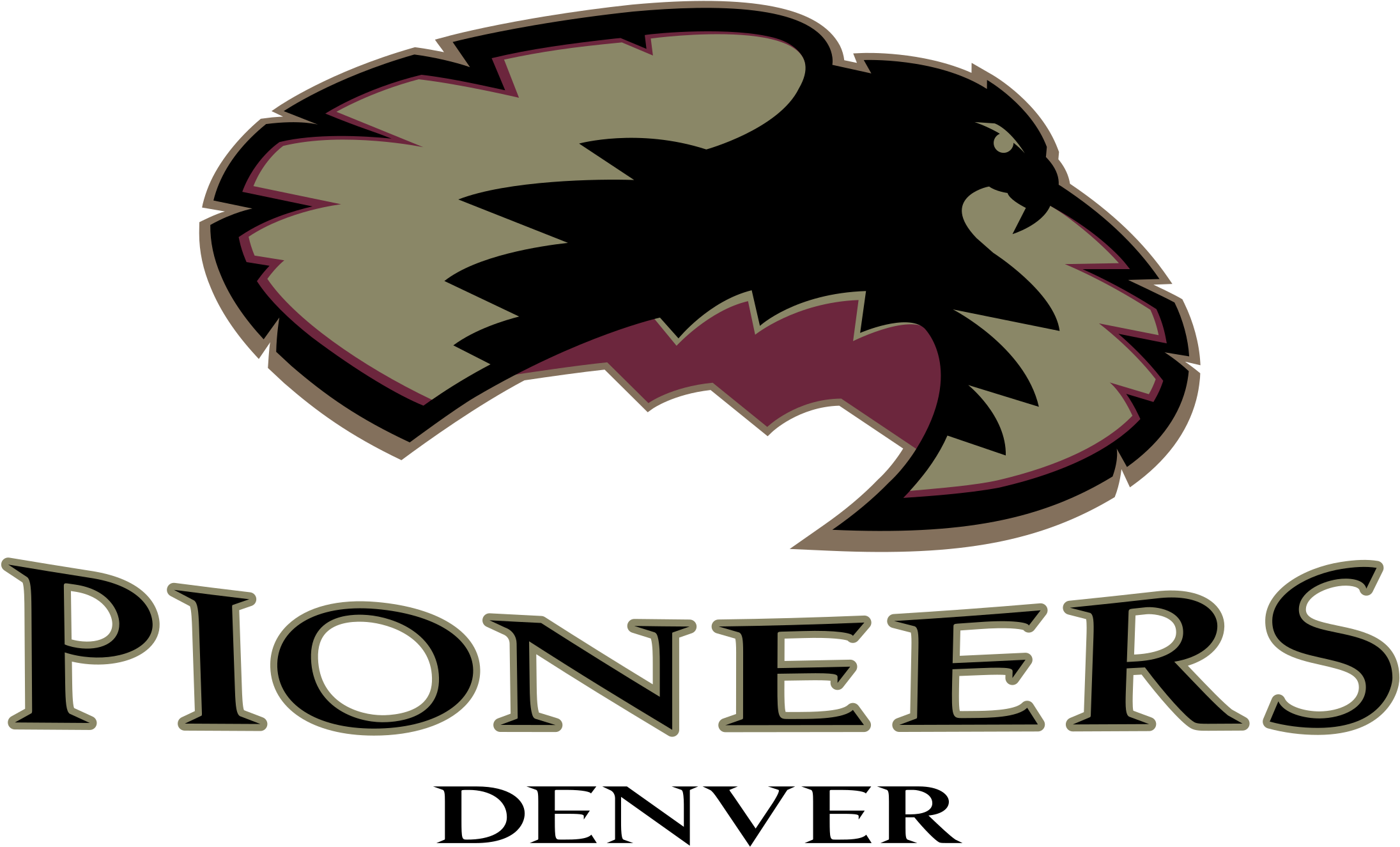 Denver Pioneers Logo Png Transparent - Denver Pioneers (2400x2400), Png Download