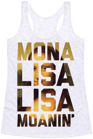 Lisa Moanin' Racerback Tank Top - T-shirt (484x484), Png Download
