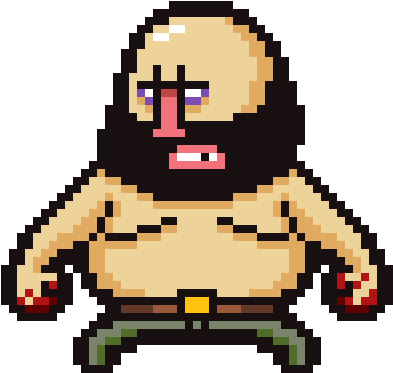 Battler Frank Caldwaller - Cartoon (392x392), Png Download