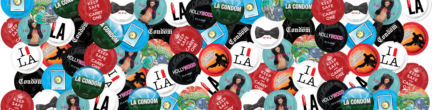 Condom L - Los Angeles (1500x383), Png Download