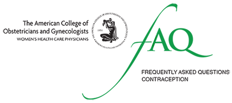 Barrier Methods Of Birth Control - American Congress Of Obstetricians And Gynecologists (709x212), Png Download