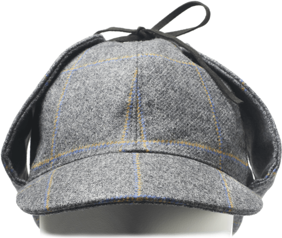 Sherlock Holmes Hat Png - Deer Stalker Hat Png (1000x1000), Png Download