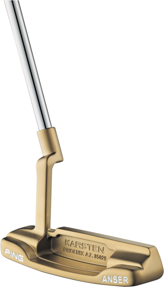 Club Drawing Putter Svg Library Library - Ping Karsten Anser Tr 1966 (768x1065), Png Download