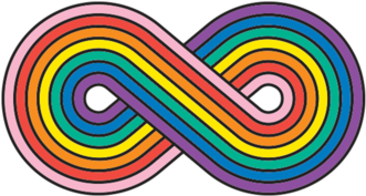 Forever Rainbow - Tattoo (500x500), Png Download
