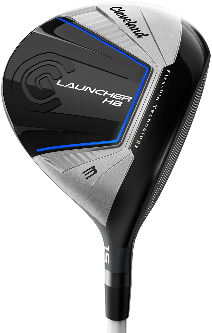 Clip Art Black And White Cleveland Launcher Hb Fairway - Cleveland Golf Cleveland Launcher Hb Fairway Woods (1200x1200), Png Download