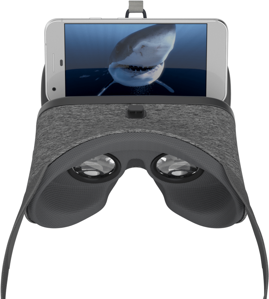 Google Daydream View Vr Top View - Google Daydream Transparent Png (1200x1000), Png Download