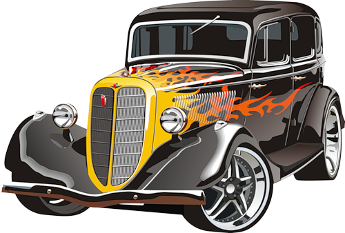 Share This Image - Hot Rod 2, Ideal Birthday Gift Or Present Womens Hoodie (500x338), Png Download
