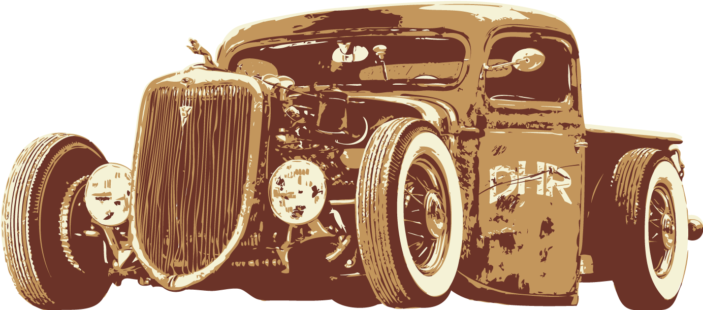 Digital Hot Rod - Dropmode Workshop (1397x624), Png Download