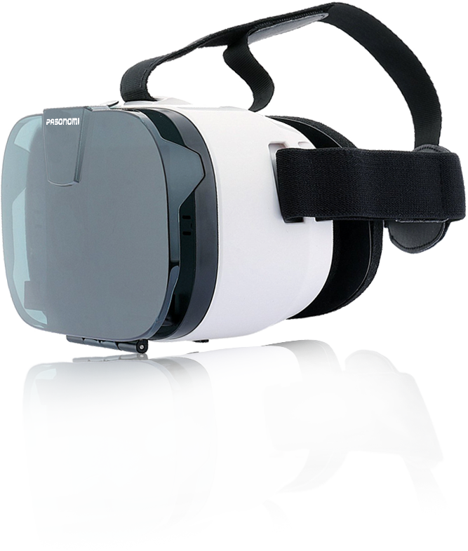 Gp Tech Gear Vr 3d Glasses - Vox Gear+ Vr Headset-virtual Reality Headset 3d Viewing (667x786), Png Download