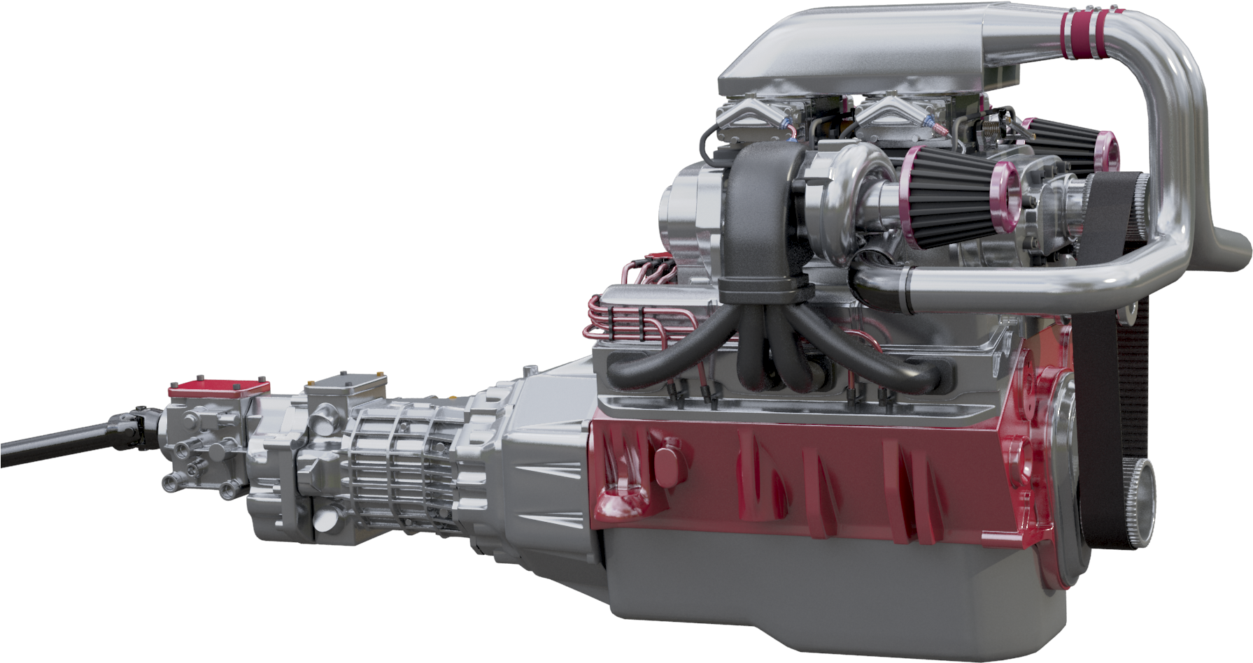 11 - Hot Rod Engine Png (1920x1080), Png Download