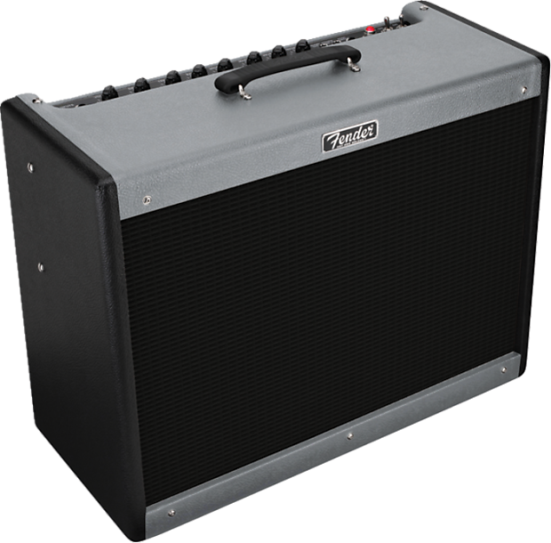 Fender Hot Rod Deluxe Silver/black With Celestion V30 - Fender Hot Rod Deluxe Silver Black (620x610), Png Download