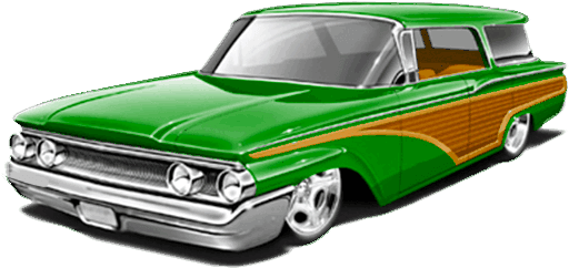 E-85 Powered Hot Rod - Boyd Coddington Sobe (518x258), Png Download