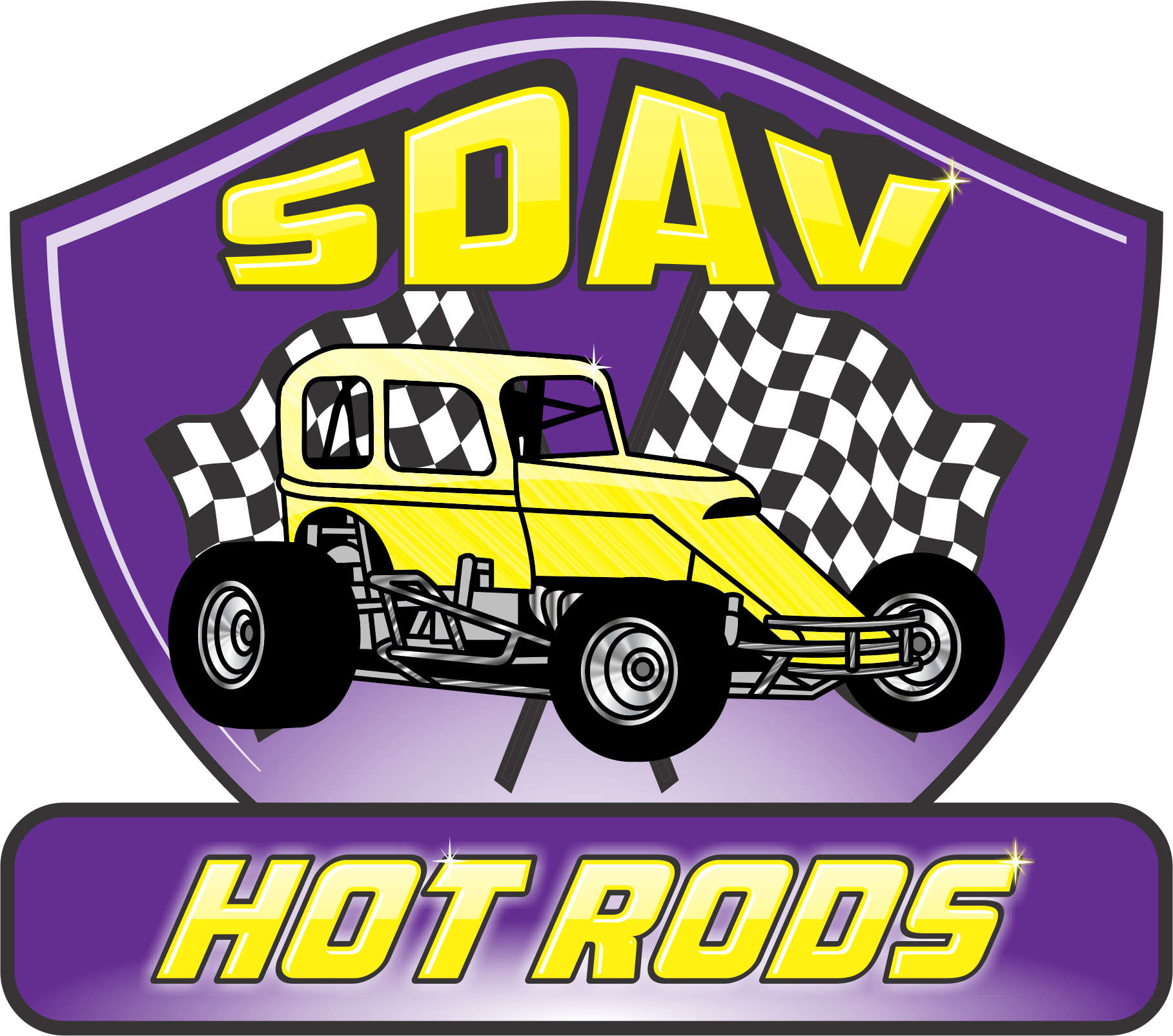 Sdav Hot Rods - Hot Rod (1817x1605), Png Download