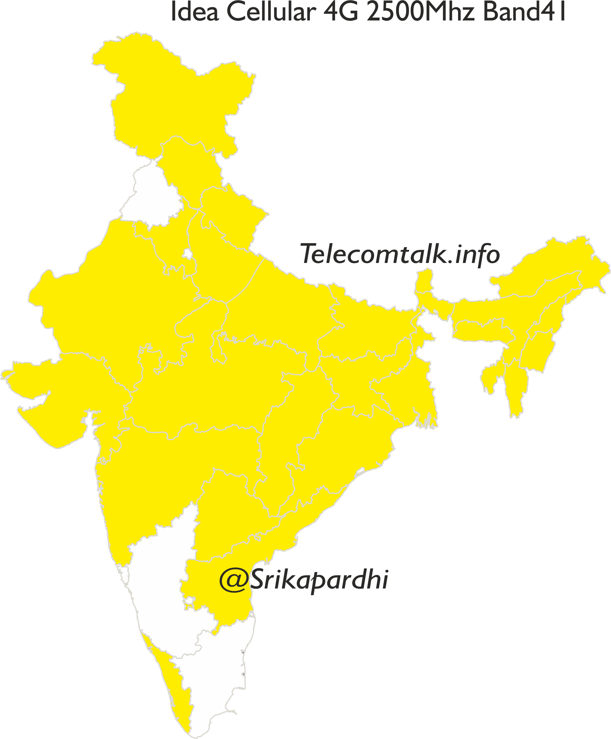 Idea 4g - Ankleshwar In India Map (2117x2563), Png Download