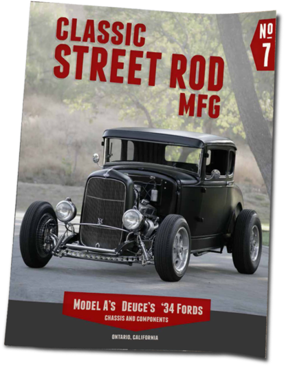 Classic Street Rod Mfg - Classic Street Rod Manufacturing (417x564), Png Download