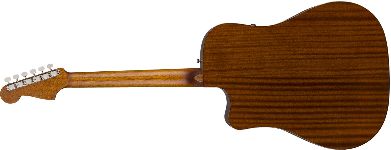 Fender Redondo Classic, Hot Rod Red Metallic With Bag - Fender Musical Instruments Corporation (1280x492), Png Download
