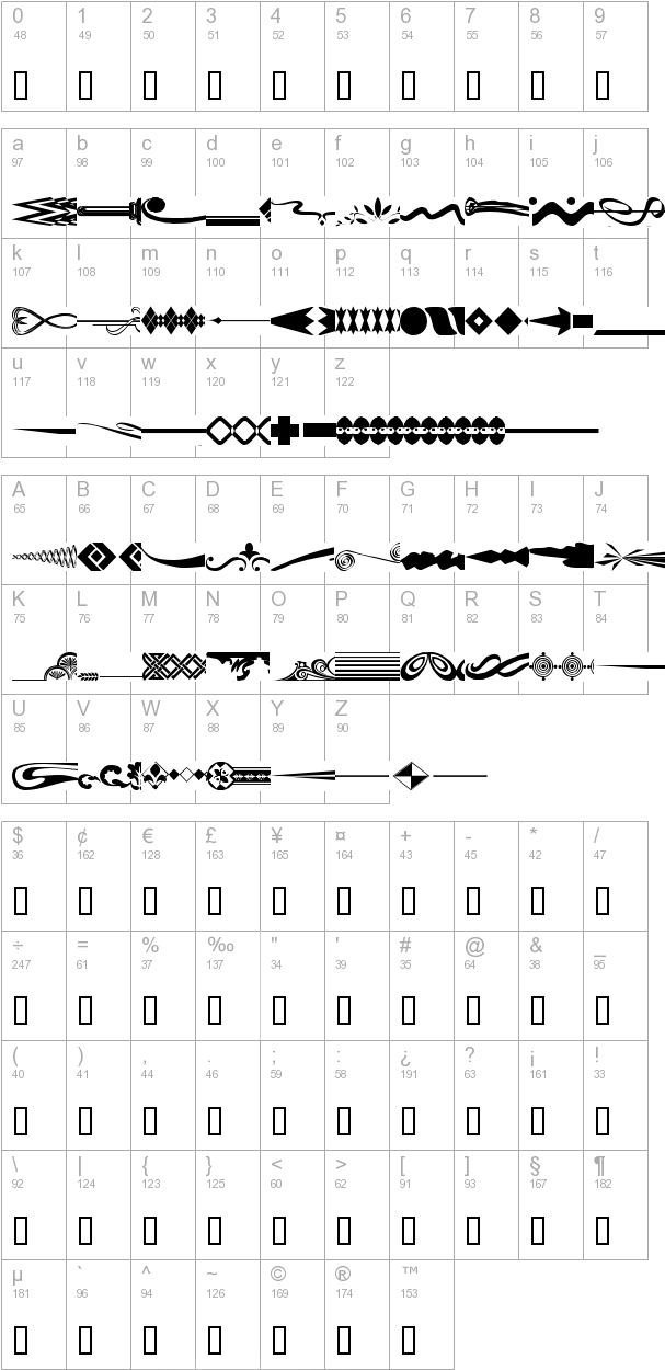 Designer Dividers - Text Dividers Font (621x1279), Png Download