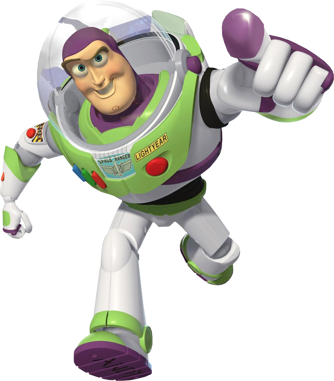 Buzz Lightyear Png Free Download - Toy Story Buzz Lightyear Png (1113x1268), Png Download