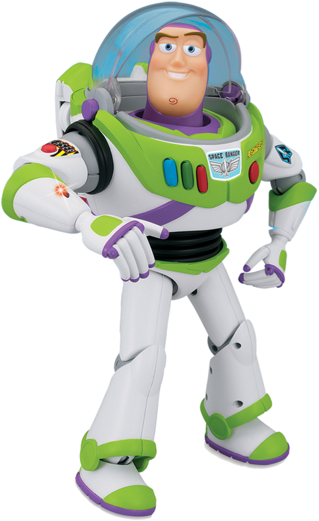 New Action Figure Character Buzz Lightyear - Toy Story Buzz Lightyear (635x1036), Png Download