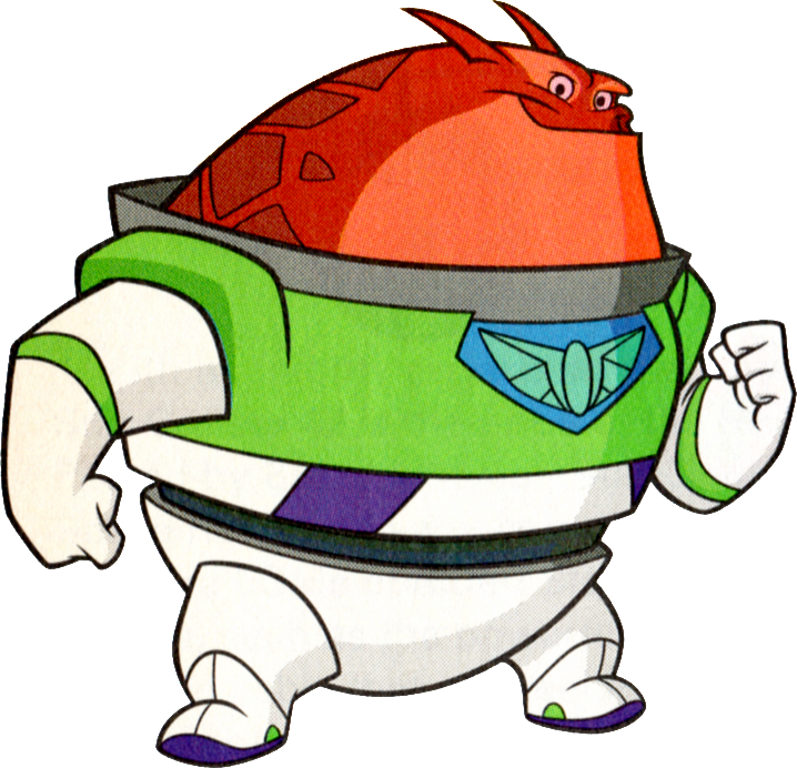 Booster Munchapper - Booster Buzz Lightyear (718x692), Png Download