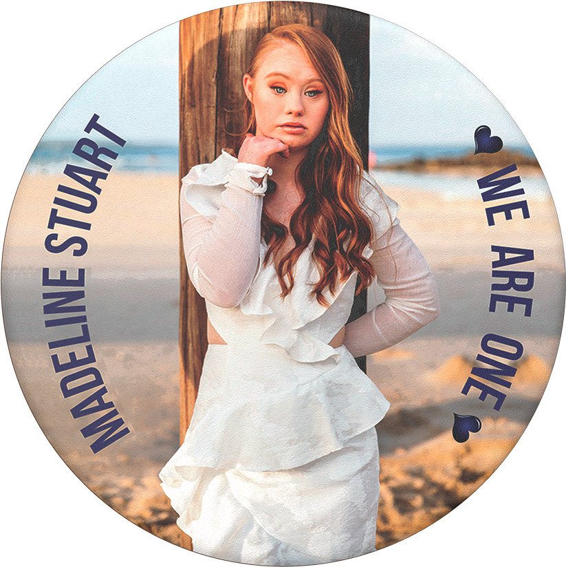 Popsockets Popgrip We Are One Madeline Stuart Global - Madeline Stuart (1000x1000), Png Download