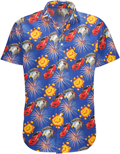 Mullet Eagles, Iroc Z's, Explosions, And Fireworks - Gucci Polo Shirt Tiger (600x600), Png Download