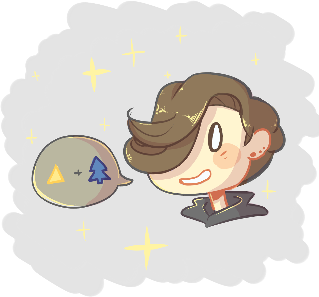 Made An Icon Based Off Of The Sketch @spanish Buzz - Sheep (1280x1280), Png Download