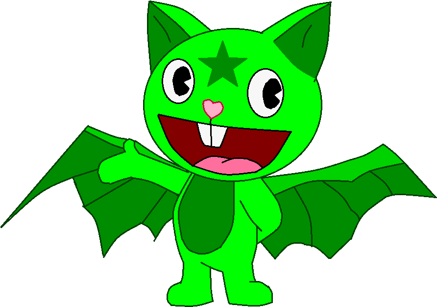 Triipy Clipart Enemy - Htf Fanon Tripy (925x661), Png Download