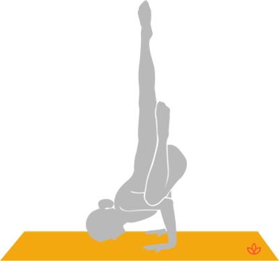 Fallen Angel Pose - Asana (400x374), Png Download