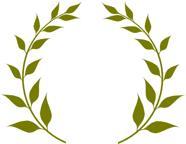Branch Clipart Wreath - San Josef National High School (600x466), Png Download