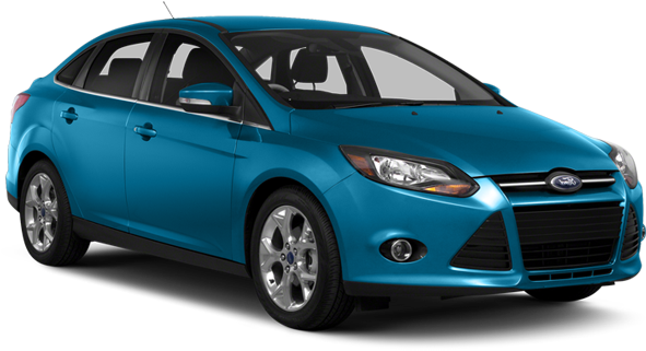 2014 Ford Focus - 2019 Nissan Sentra Blue (640x480), Png Download
