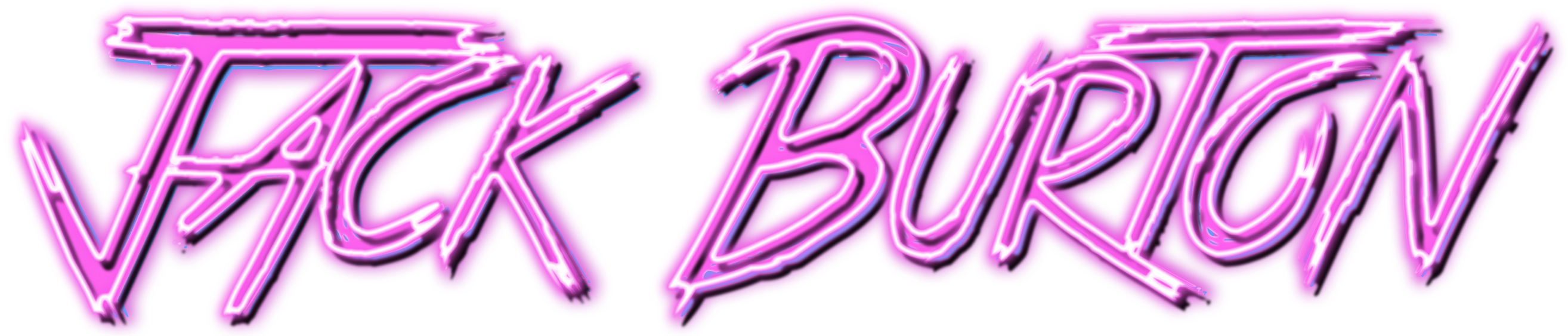 Austin's Own • Post Punk • New Wave • Synth Pop • Pop - Neon (2629x563), Png Download