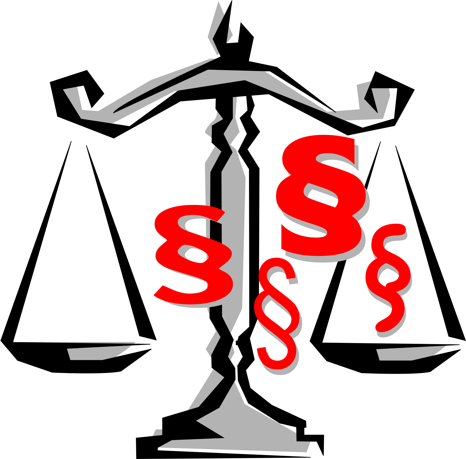 New Svg Image - Scales Of Justice (2000x2000), Png Download