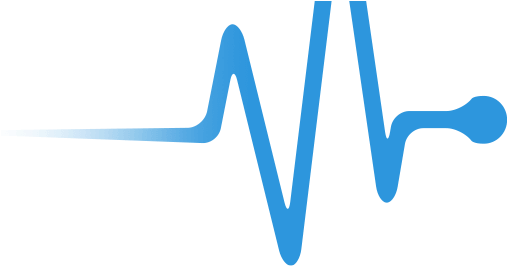 Pulse Blue (608x265), Png Download