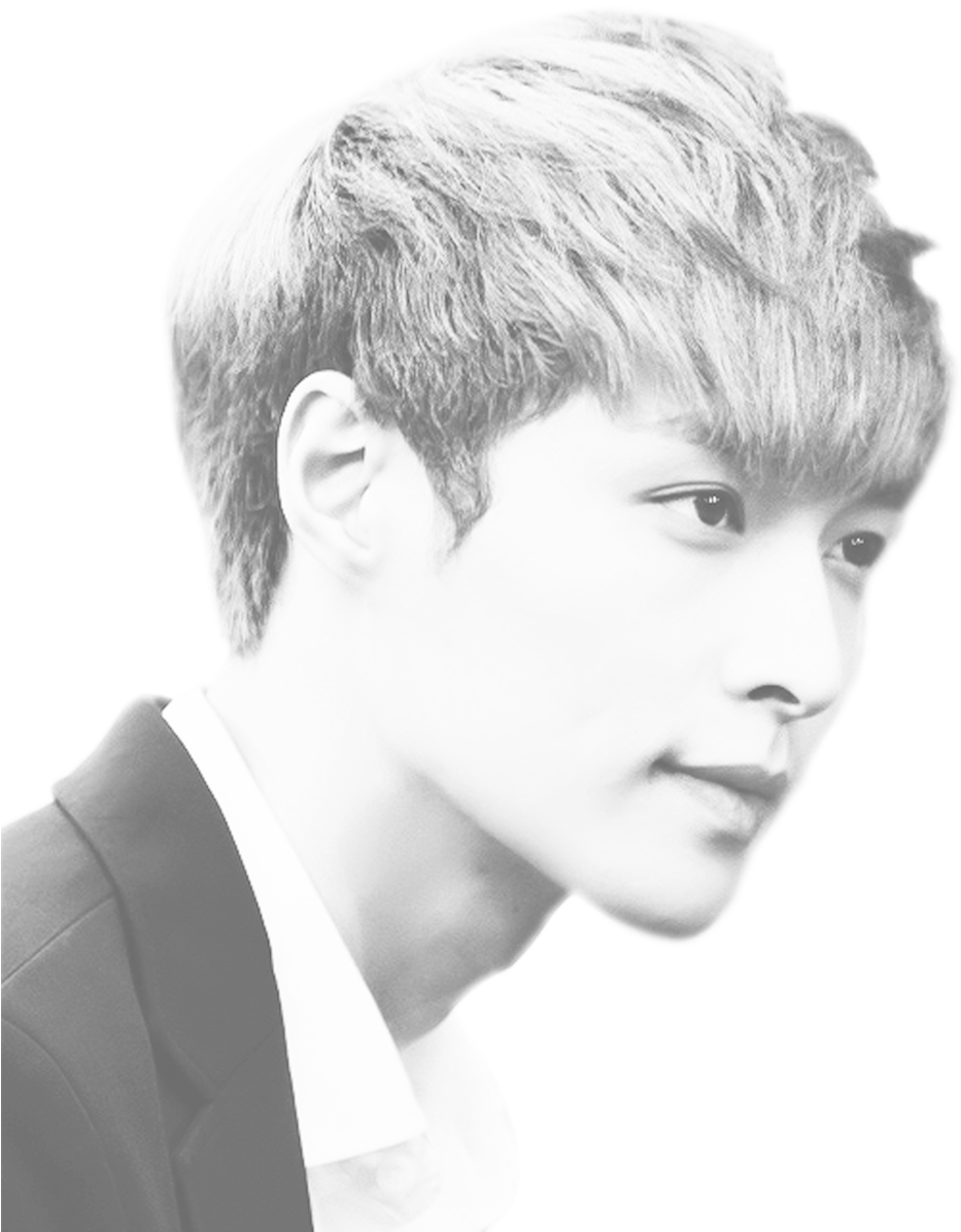 Png Transparent Download Chanyeol Drawing Easy - Exo Lay Black And White (1024x1195), Png Download