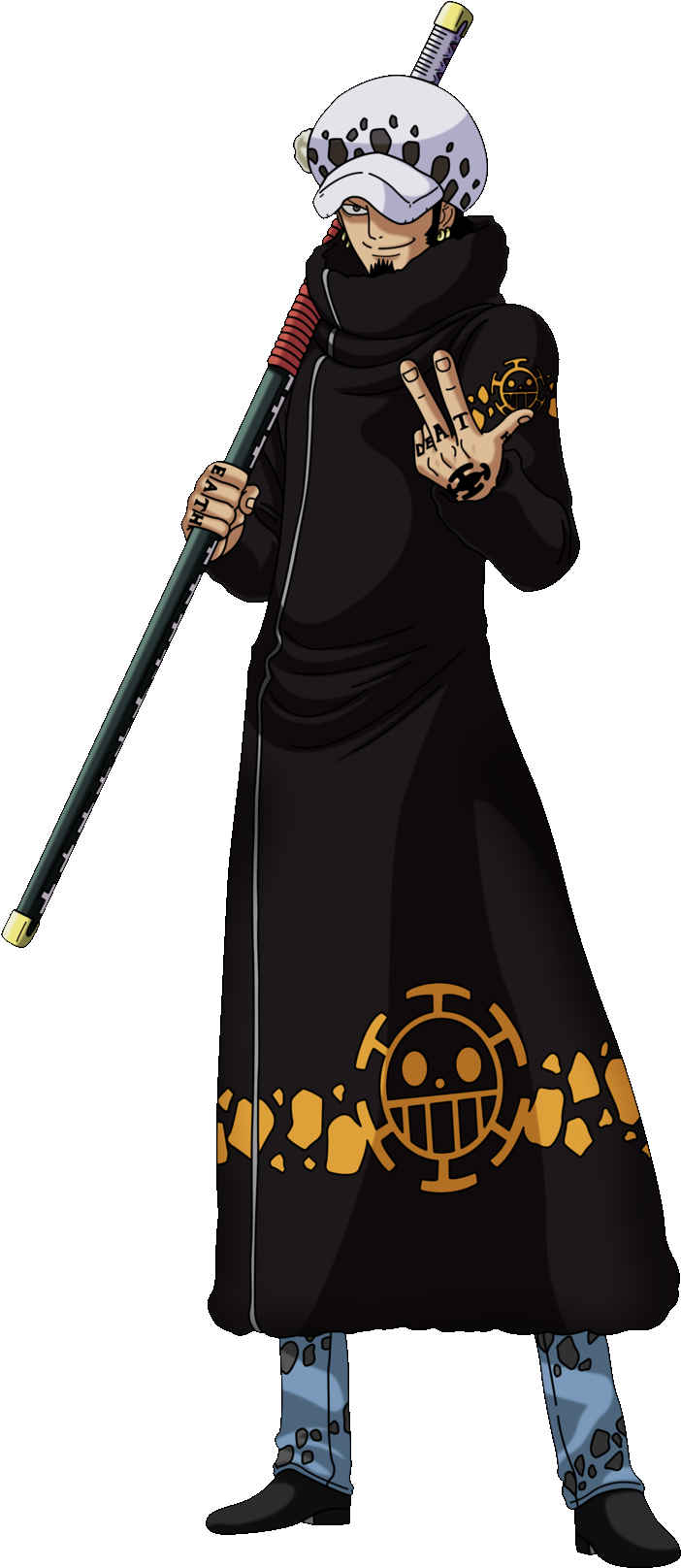 Trafalgar Law - One Piece Trafalgar Law Png (713x1630), Png Download