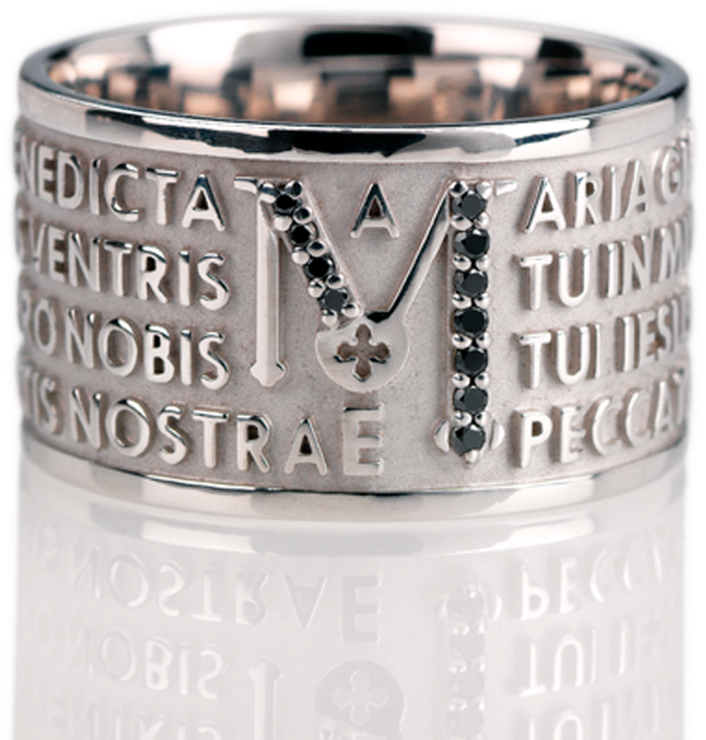 Anello Tuum Ave Maria (1024x1024), Png Download