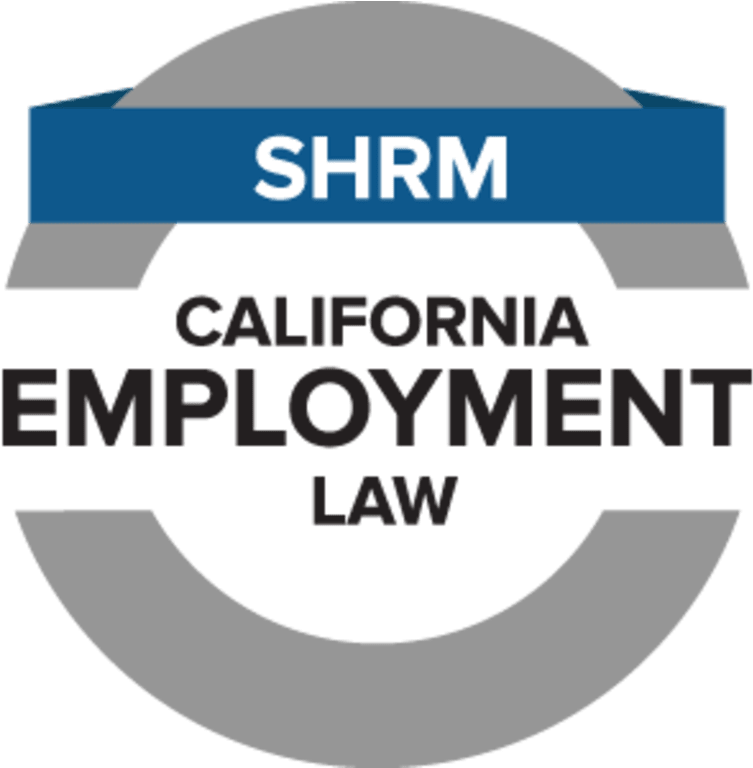 Shrm Micro Credential Ca Employ Law " - Training For Self Employment (767x767), Png Download