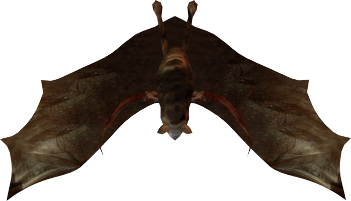 The Little Bats Have A Wingspan Of About 2 Feet - Dundjinni Bat (700x401), Png Download