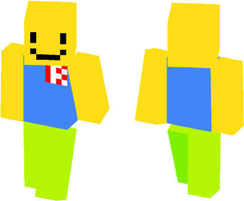 Noob from Roblox Minecraft Skin