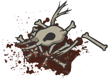 Pile Of Bones - Illustration (480x480), Png Download