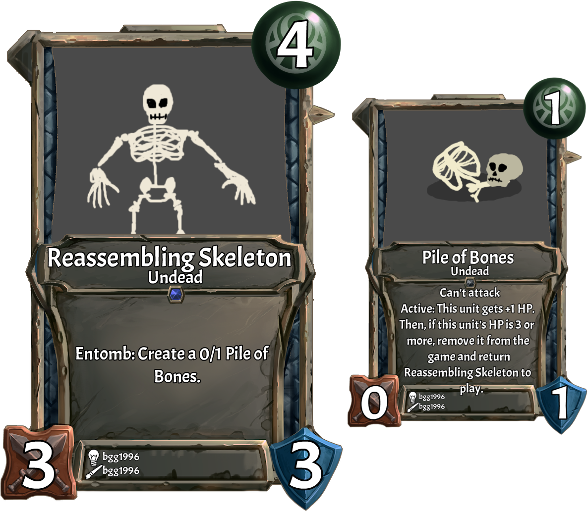 [card] Reassembling Skeletonweek - Lich (1190x1041), Png Download