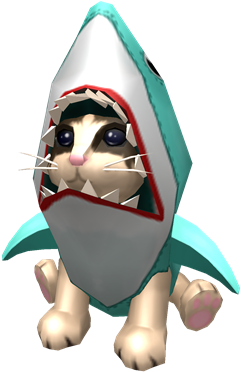 Download Shoulder Shark Cat Shoulder Shark Cat Roblox Png Image With No Background Pngkey Com - you found the shark cat roblox